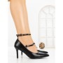 Pantofi Stiletto 77-550 BLACK | CM