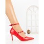 Pantofi Stiletto 77-550 RED | CM