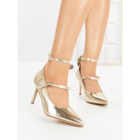 Pantofi Stiletto 77-550 GOLD | CM