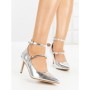 Pantofi Stiletto 77-550 SILVER | CM