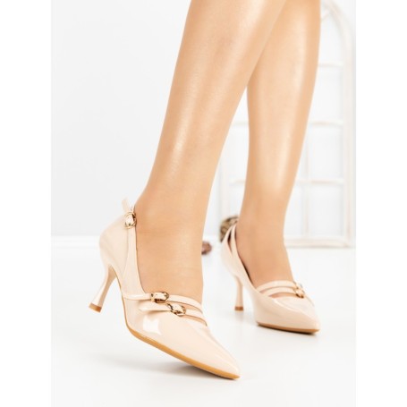 Pantofi Stiletto 77-547 BEIGE | CM