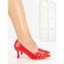 Pantofi Stiletto 77-542 RED | CM