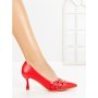 Pantofi Stiletto 77-542 RED | CM