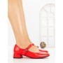 Pantofi cu Toc mic 8240 RED | CM