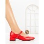 Pantofi cu Toc mic 8240 RED | CM