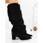 Cizme Dama cu Toc 6XKK11 BLACK | MEI
