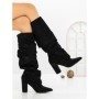 Cizme Dama cu Toc 6XKK11 BLACK | MEI
