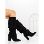 Cizme Dama cu Toc 6XKK11 BLACK | MEI