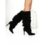 Cizme Dama cu Toc 6XKK9 BLACK | MEI