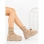 Ghete Dama cu Platforma 56WL1 APRICOT | MEI