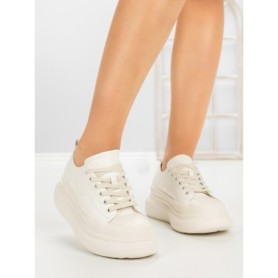 Pantofi Sport Dama din piele naturala 227802 WHITE | FRANCO GERARDO