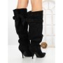 Cizme Dama cu Toc 6XKK5 BLACK | MEI