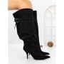 Cizme Dama cu Toc 6XKK5 BLACK | MEI