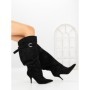 Cizme Dama cu Toc 6XKK5 BLACK | MEI