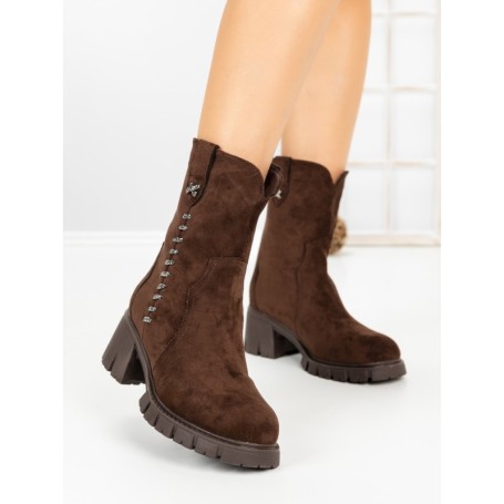 Ghete Dama 67WL12 BROWN | MEI