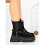 Ghete Dama cu Platforma 66WL33 BLACK | MEI