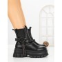 Ghete Dama cu Platforma 66WL33 BLACK | MEI