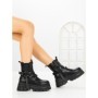 Ghete Dama cu Platforma 66WL33 BLACK | MEI