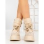 Ghete Dama cu Platforma 66WL30 BEIGE | MEI