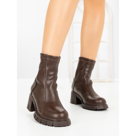 Ghete Dama 67WL11 DARK BROWN | MEI