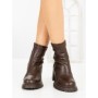 Ghete Dama 67WL11 DARK BROWN | MEI