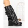 Cizme Dama cu Toc 67WL15 BLACK | MEI