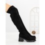 Cizme Dama cu Toc 67WL22 BLACK | MEI