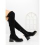 Cizme Dama cu Toc 67WL22 BLACK | MEI