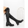 Cizme Dama cu Toc 67WL22 BLACK | MEI