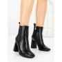 Botine cu Toc Gros V8-08 BLACK | VIVIRICH