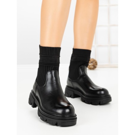 Ghete Dama FB-901 BLACK | VIVIRICH