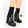 Botine cu Toc Gros B7-2 BLACK | VIVIRICH