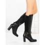 Cizme Dama cu Toc 78-2 BLACK | VIVIRICH