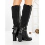 Cizme Dama cu Toc 78-2 BLACK | VIVIRICH