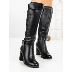 Cizme Dama cu Toc 78-2 BLACK | VIVIRICH