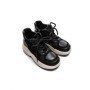 Ghete Dama din piele naturala 10875 BLACK | FRANCO GERARDO