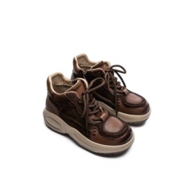 Ghete Dama din piele naturala 10875 BROWN | FRANCO GERARDO