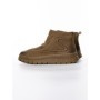 Ghete Barbati din piele naturala 5787 KHAKI | ADVANCER
