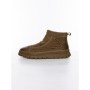 Ghete Barbati din piele naturala 5787 KHAKI | ADVANCER