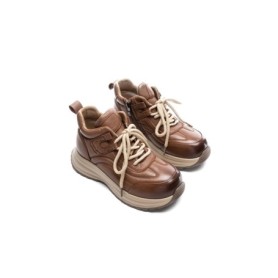 Pantofi Sport Dama din piele naturala 10780 BROWN | ADVANCER