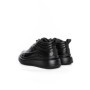Ghete Barbati din piele naturala 5788 BLACK | ADVANCER