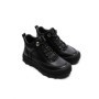 Ghete Barbati din piele naturala E18013 BLACK | ADVANCER