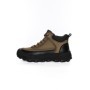 Ghete Barbati din piele naturala E18013 KHAKI | ADVANCER