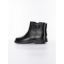 Ghete Dama din piele naturala 8791 BLACK | ADVANCER