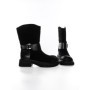 Ghete Dama din piele naturala 5150-2 BLACK | ADVANCER
