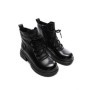 Ghete Dama din piele naturala 8696 BLACK | ADVANCER