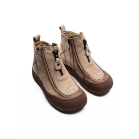 Ghete Dama din piele naturala 259 BEIGE | ADVANCER