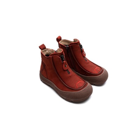 Ghete Dama din piele naturala 259 RED | ADVANCER