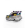 Pantofi Sport Dama din piele naturala HY6398 DARK GREY-PURPLE | ADVANCER