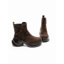 Ghete Dama din piele naturala 23-2643-3 COFFEE | ADVANCER